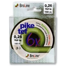 Broline šňůra Pike Tef 10m 0,23mm