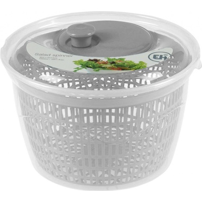 EH Excellent Houseware Odstředivka na salát a bylinky, ⌀ 25 cm, bílá šedá – Zboží Dáma