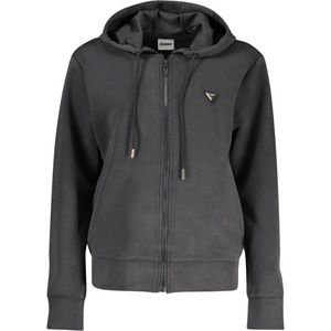 Guess jeans Дамски суитшърт с цип guess jeans, Размер m, Цвят Черен (v4yq06kcay2_nejblk)