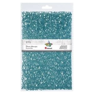 TITANUM Craft-Fun Series material decoration turquoise lace mesh Titanum (25CR0331-21)