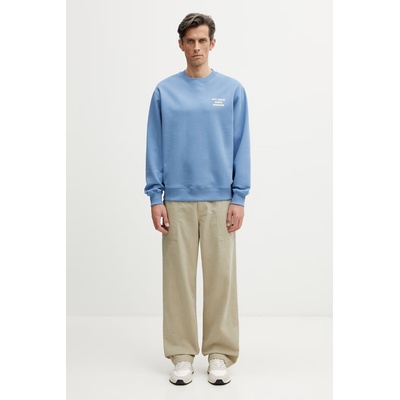 Drôle de Monsieur суичър дамски от памук Le Sweatshirt Slogan (K.SW149.CO127.ATBL)