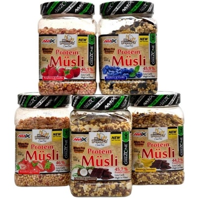 Amix Mr. Poppers Protein musli 2 x 500 g