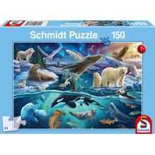 SCHMIDT Arktická zvířata 150 dielov