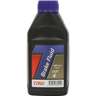 TRW Brzdová kapalina DOT 4 500 ml – Zboží Mobilmania