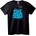 NOONEBRAND Тениска Гмурване в Морето Калиграма - 2XL, Black