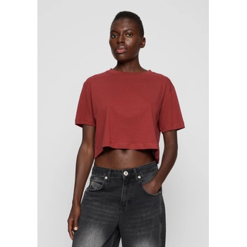 Urban Classics 2 Броя Изчистени Дамски ТенискиLadies Short Oversized Tee 2-Pack white+rusty XSUB-PP1555-03206 - Камуфлаж, размер S