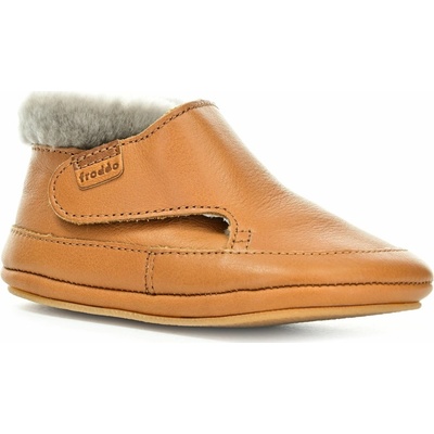Froddo Furry Walkers Cognac G1160003-4 zimné barefoot capáčky