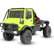AMEWI MERCEDES-BENZ UNIMOG U4000 SCALE CRAWLER 4WD RTR ZELENÝ 1:18