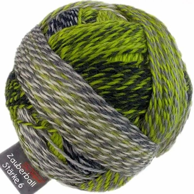 Schoppel Wolle Zauberball®Stärke 6 2204 Grüne Woche
