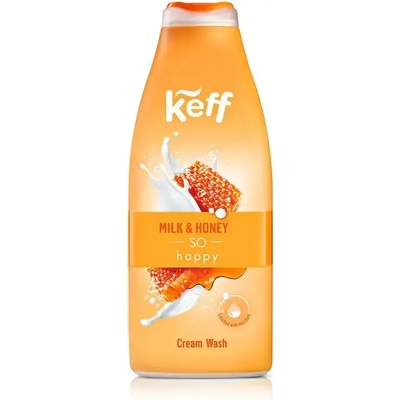 Sano Keff Milk & Honey хидратиращ душ гел 500 мл