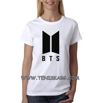 Image 1 of Fruit of the Loom Тениска с надпис - bts