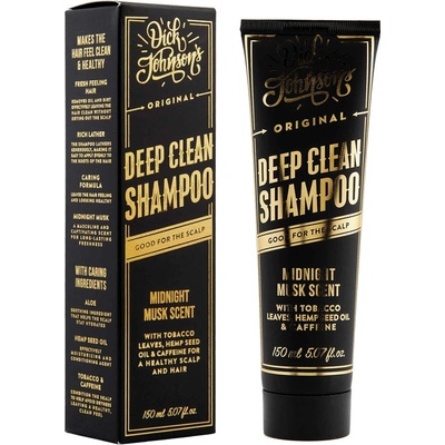 Dick Johnson Deep Clean vlasový šampon 150 ml
