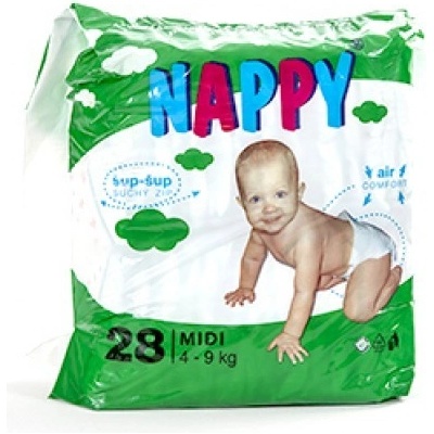 NAPPY Midi 4-9 kg 28 ks