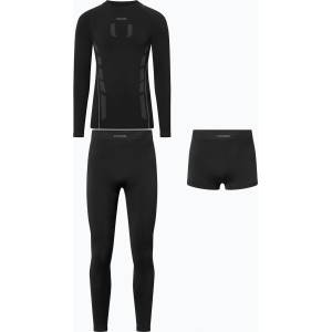 Viking Мъжки комплект термоактивно бельо Viking Eiger 2.0 black/grey