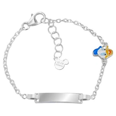 DISNEY stříbrný náramek Kačer Donald BS00098SL-47.CS