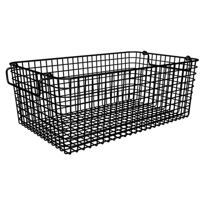 Horecano HORECANO-OLD SCHOOL BUFFET-Метална касетка GN 1/1 - 520x315xh120mm ЧЕРНА (960105BK) (0194380)