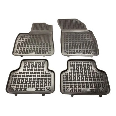 Гумени стелки за audi q8 (2018+) / audi q7 ii (2015+) - 5-местен, 7-местен вариант (3-ти ред седалки сгънати) - тип леген