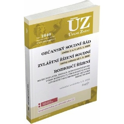 ÚZ 1646 Občanský soudní řád – Sleviste.cz