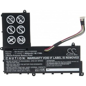 VHBW Батерия за Asus EeeBook E202SA, B31N1503, 4050 mAh (888202107)