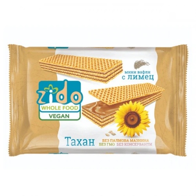 Вафли от лимец с тахан Zido 152гр