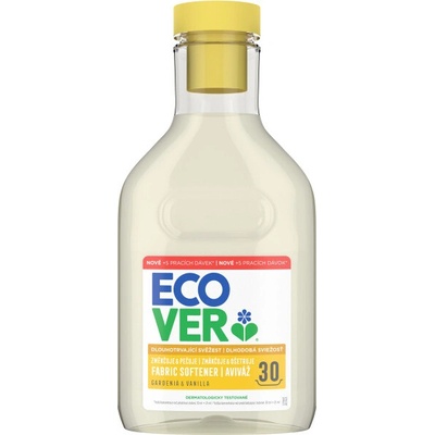 ECOVER Sensitive Fabric Softener Gardénie & Vanilka ekologická aviváž 25 dávek 750 ml