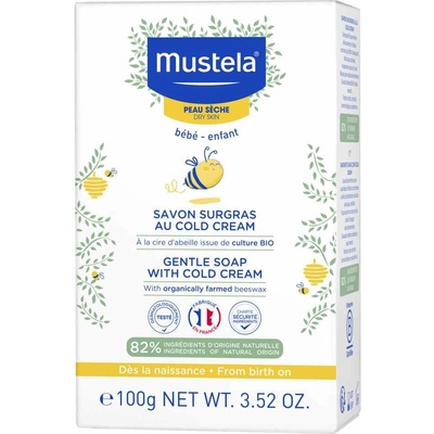 Mustela Нежен сапун Mustela - With Cold cream, 100 g (3910)