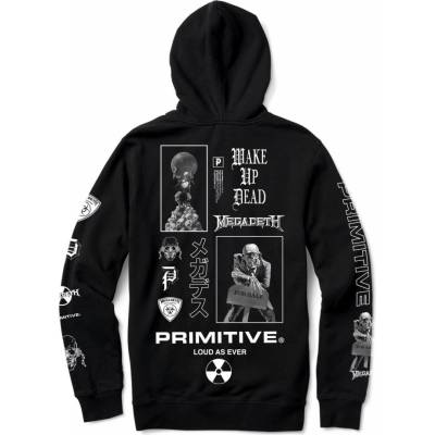PRIMITIVE MEGADETH LOUD PO Hoodie black