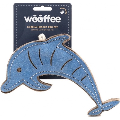 Wooffee pravá kůže delfín 17 cm