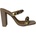 Chic Сандали Chic Women's Studded Strap Block Heeled Sandal - Nude