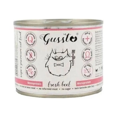 GUSSTO Cat Fresh Beef 200 g