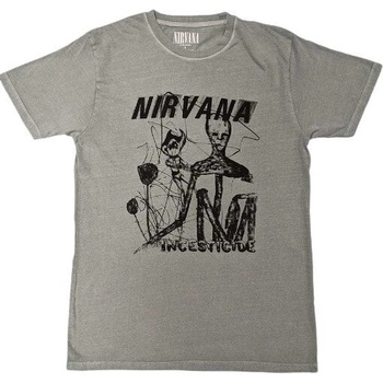 Nirvana Риза Incesticide Stacked Logo Unisex Green L (NIRVTS59MGR03)