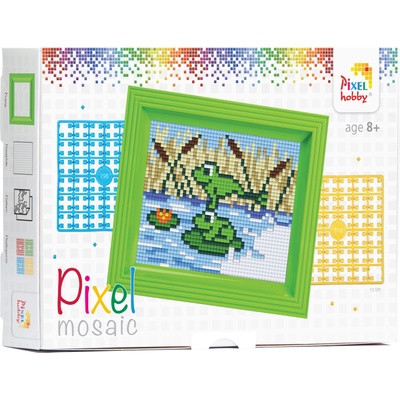 Pixelhobby Мозайка с рамка и пиксели Classic, Pixelhobby - Жабки (31264)