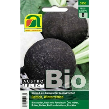 AUSTROSAAT Bio reďkovka čierna "Wiener Runder Kohlschwarzer" - 1 bal.