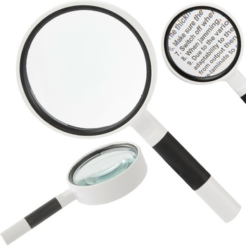 Verk 09185 Čtenářská lupa 80 mm, zvětšení 10x