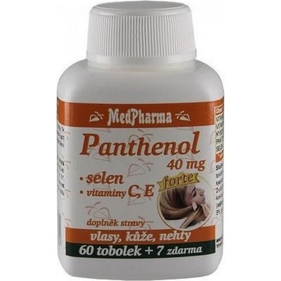 MedPharma Panthenol 40 mg Forte 67 kapslí