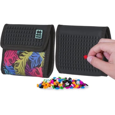 PIXIE CREW креативен портфейл цветни пера PIXIE CREW | Cheren | Момчешки | UNI