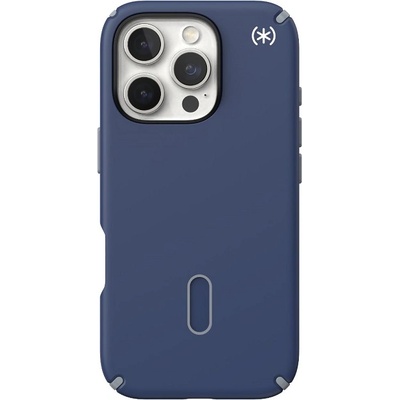 Speck Калъф Speck - Presidio 2 Pro, iPhone 16 Pro, MagSafe, син (150700-3206)