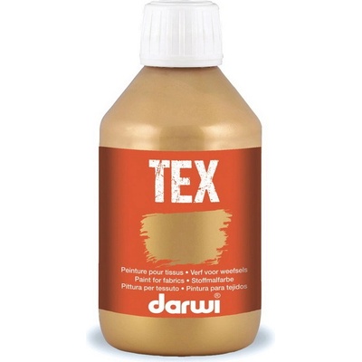 Darwi Farby na textil 250 ml zlatá