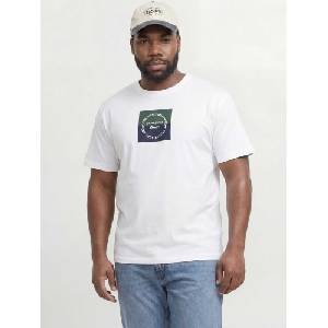 JACK & JONES Тениска jorcatskills square brand tee ss cn pls