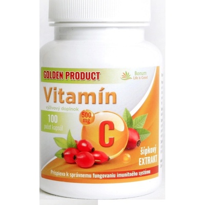 Vitamín C 500 + Šípkový Extrakt 100 kapsúl
