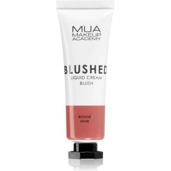 MUA Makeup Academy Blushed Tekutá lícenka Rouge Noir 10 ml