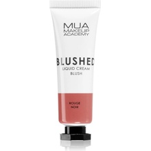 MUA Makeup Academy Blushed Tekutá lícenka Rouge Noir 10 ml