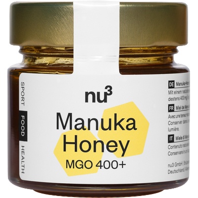nu3 Manuka Honey MGO 400+ - 125 г