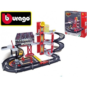 Bburago parkovací garáž Ferrari Racing Garage