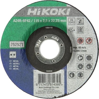Hikoki Rezný kotúč 180 mm 752514