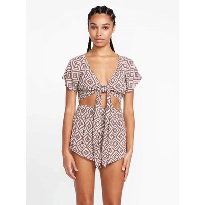 Volcom kraťasy Retrospectacle WMS hnědá