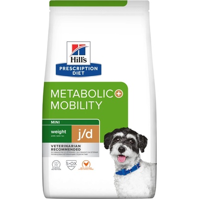 Hill's Prescription Diet Metabolic & Mobility Mini Regulace hmotnosti 3 kg