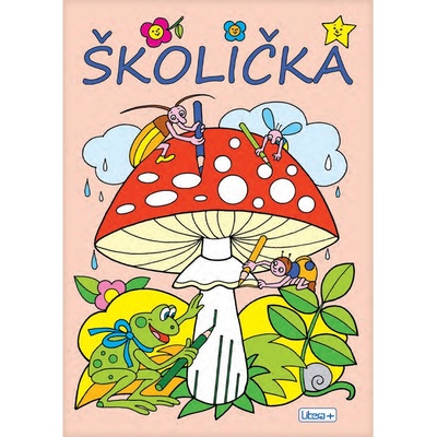 Omaľovánka A5 Litera Školička