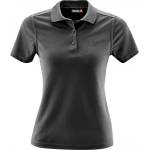 Maier Sports Дамска поло тениска Maier Sports Women's Ulrike Polo shirt - Black - размер 42 (EU) (116-5504-0115)