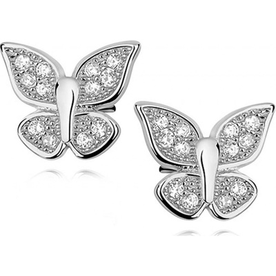Lafira stříbrné náušnice Butterfly Z1045